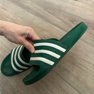 Adidas slides, work maybe 3 times.